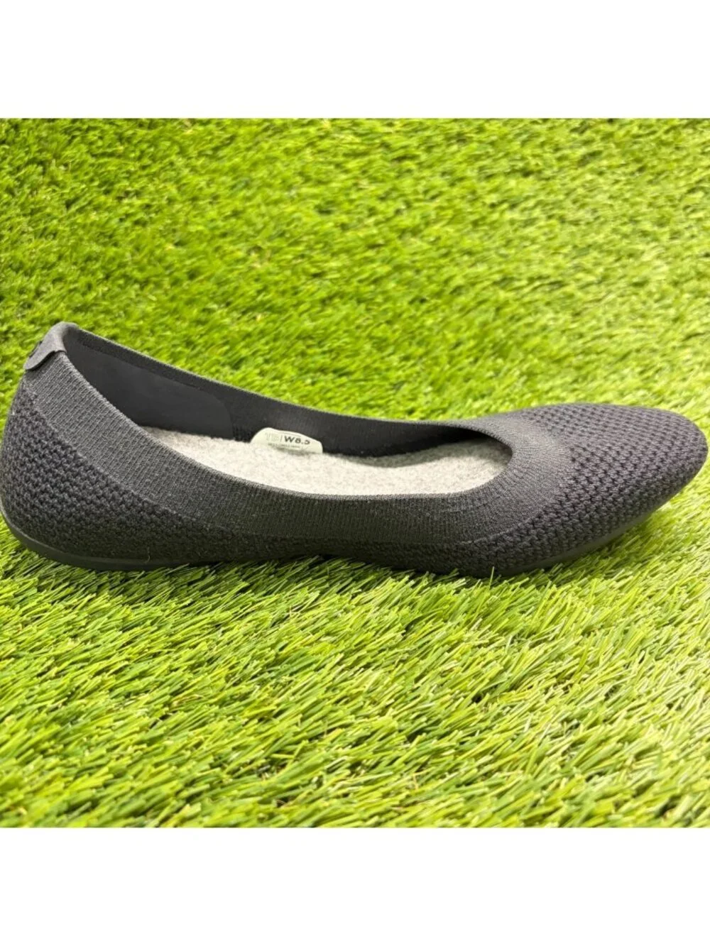 Allbirds Tree Breezer Womens Size 8.5 Navy Casual Slip On Ballet Flats Shoes